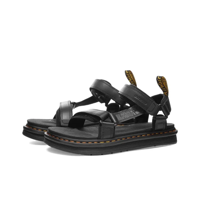 Dr.Martens Suicoke X Depa Leather Strap Sandals 'Black' Women's-1