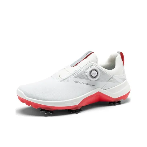 Ecco Golf Walking 5th Generation Collection Low Top Sports Casual Shoes Women's White