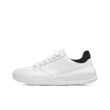 Skechers Denali Anti Slip Wear Resistant Low Top Skateboard Shoes Women's White