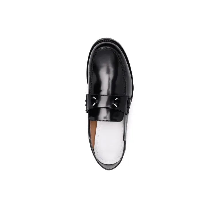 Maison Margiela Four-stitch Logo Loafers-4