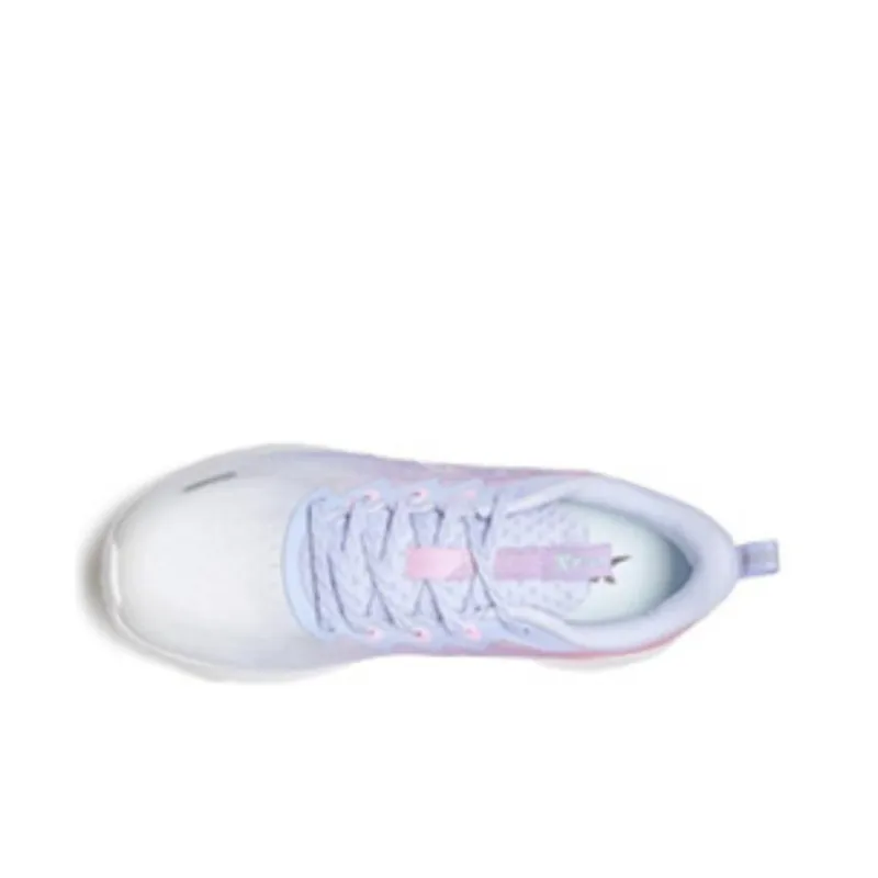 XTEP Anti-Slip Wear-Resistant Breathable Lightweight Low-Top Running Shoes Women's Blue Pink-2