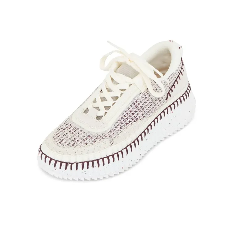 Chloé Nama Lace-Up Sneakers-3