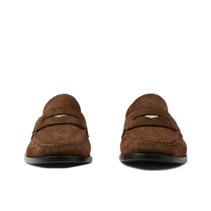 Burberry Coin-detail Penny Loafers-2