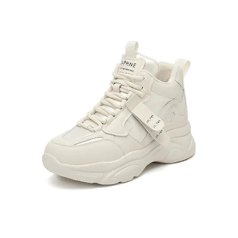 DAPHNE Abrasion Resistant Low Top Chunky Sneakers Women's-4