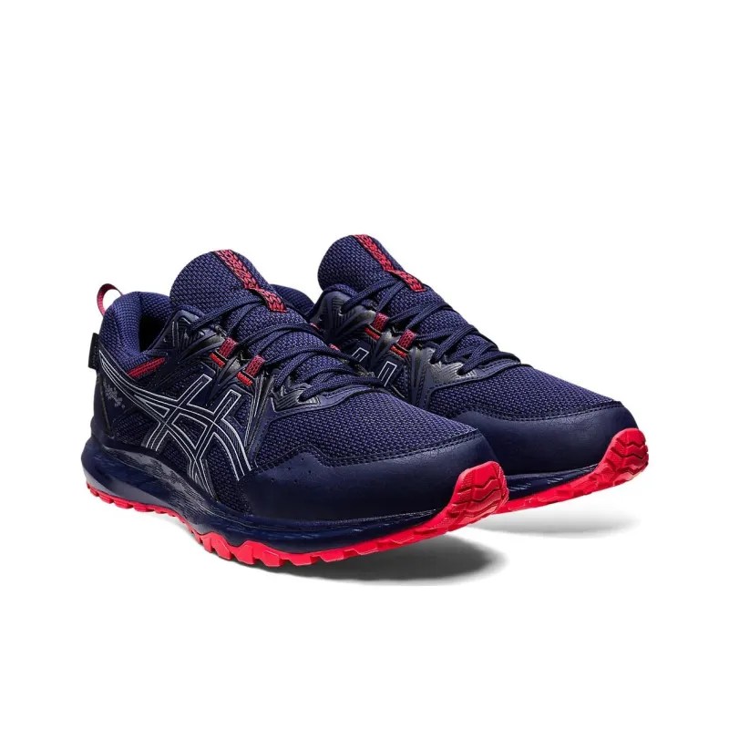 Asics GEL-SNOWRIDE 2 Cushioning Anti-Slip And Wear-Resistant Low-Top Running Shoes Men's Blue Red-2