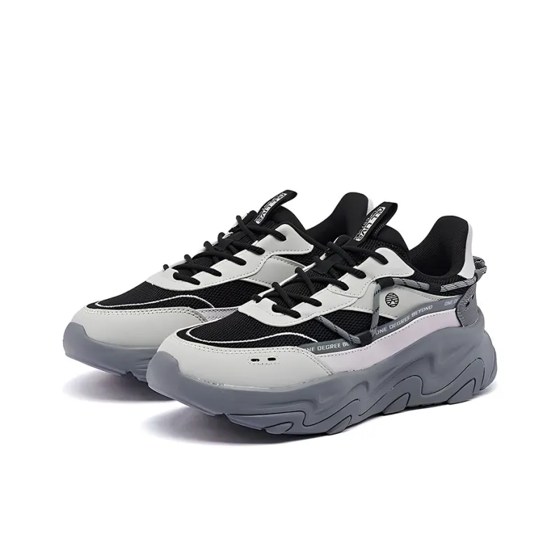 361° Lightweight, Wear resistant, And Non slip Low Top Sports Casual Shoes Women's Cosmic Gray-2