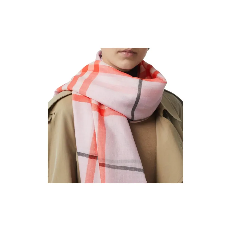 Burberry Wool Knit Scarves Women's-2