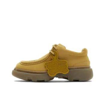 Burberry Creeper Loafers Women's Yellow Brown