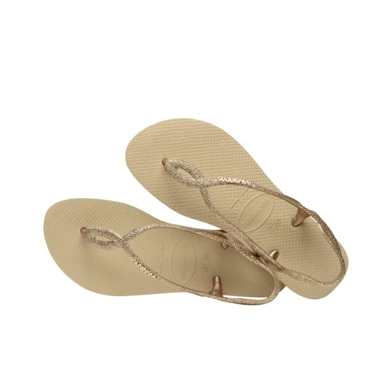 Havaianas Strap Sandals Women's Gold-2