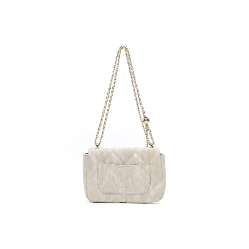 BETTINA VIVIAN PU Crossbody Bag Regular Women's White-3