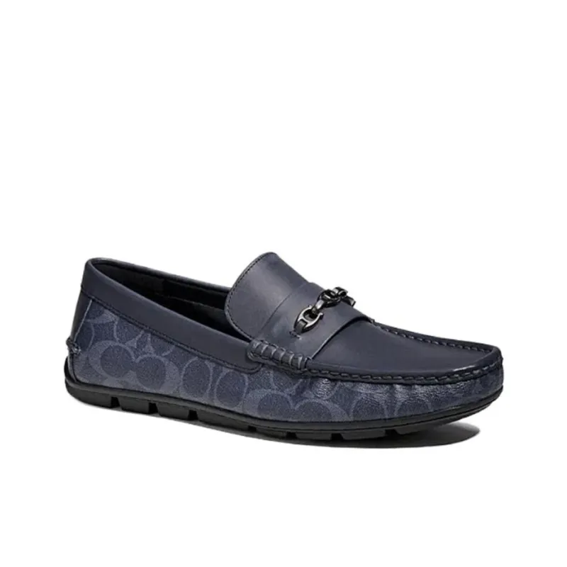 COACH Men's Casual Shoes Men Low Top Blue-2