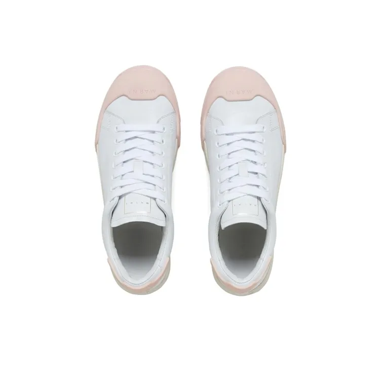 MARNI Contrasting Toe Cap Low-top Sneakers-3