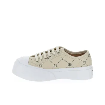 MARNI Women's Pablo Lace-Up Sneaker 'Allover Print - Beige'