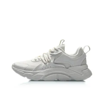 LiNing Non-slip Lightweight Low-Top Running Shoes Women's White