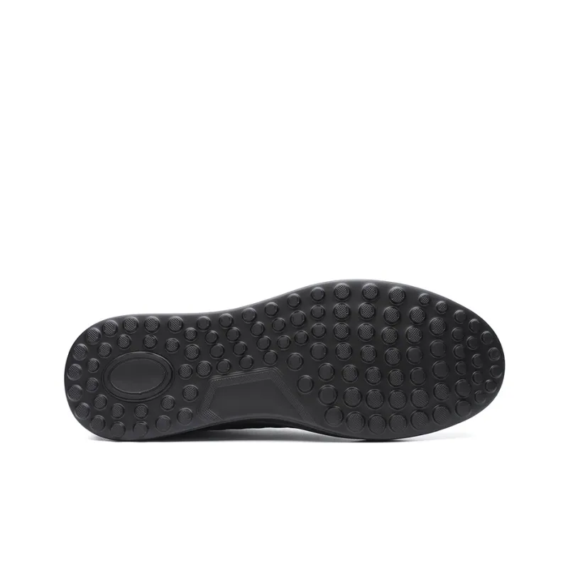 CHARRIOL Low-Top Skateboard Shoes Men's Black-4