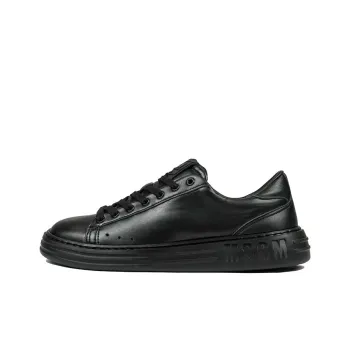 MSGM Stylish Skateboarding Shoes Men's Black