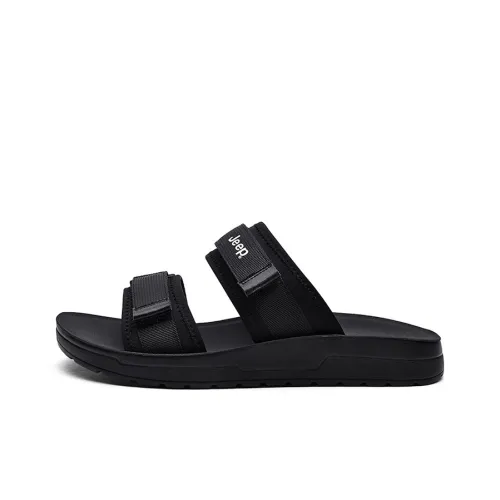 Jeep Slippers, Sandals, Slide Slippers Men's Black