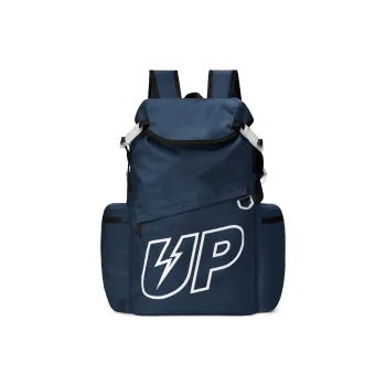 TURN UP Nylon Backpack Regular Unisex Blue