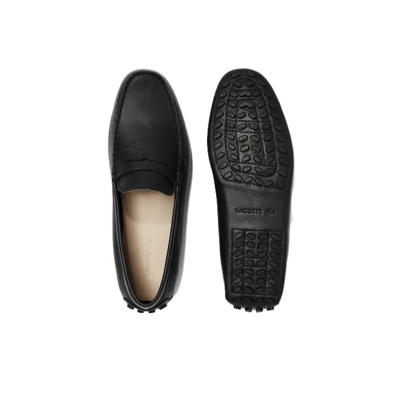 LACOSTE Beanie Shoes Men's Black-4
