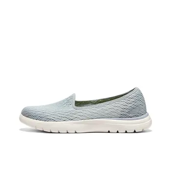 Skechers On The GO Fle Non slip Lightweight Low Top Sports Casual Shoes Women's Blue White