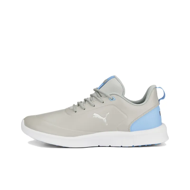 PUMA Anti Slip Wear Resistant Low Top Golf Shoes Women's Blue Gray-0