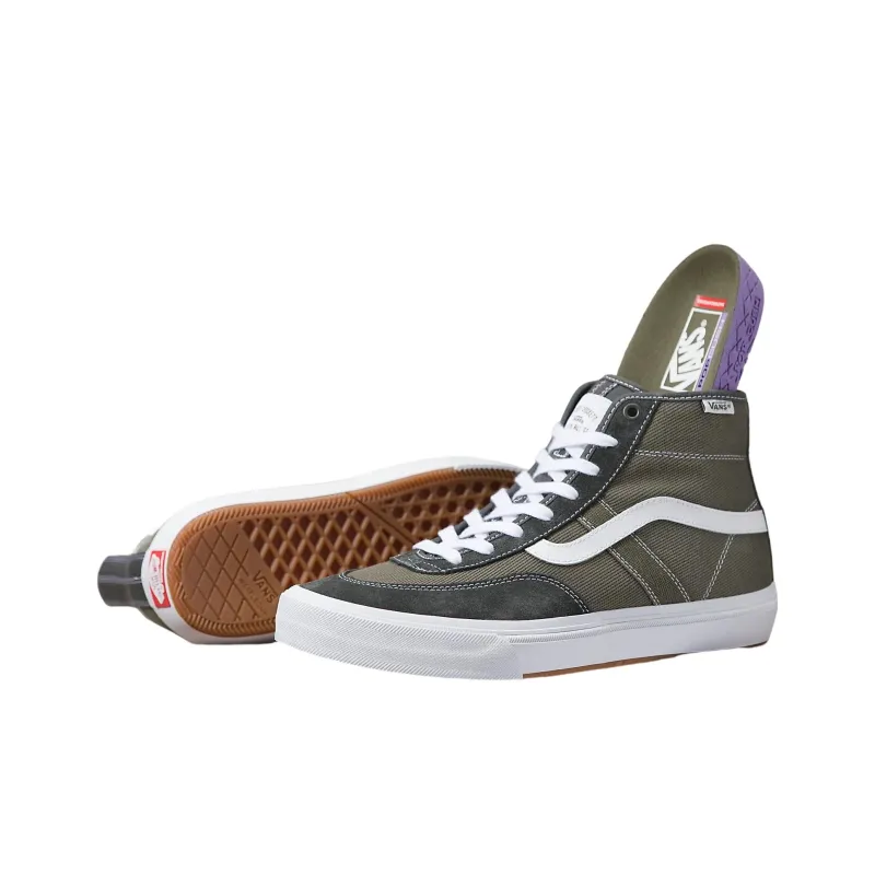 Vans Crockett High Twill 'Grape Leaf'-4