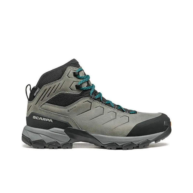SCARPA Shock Absorbers With Slip Resistant Features High Top Mountaineering Hiking Shoes Men's Black Gray-1