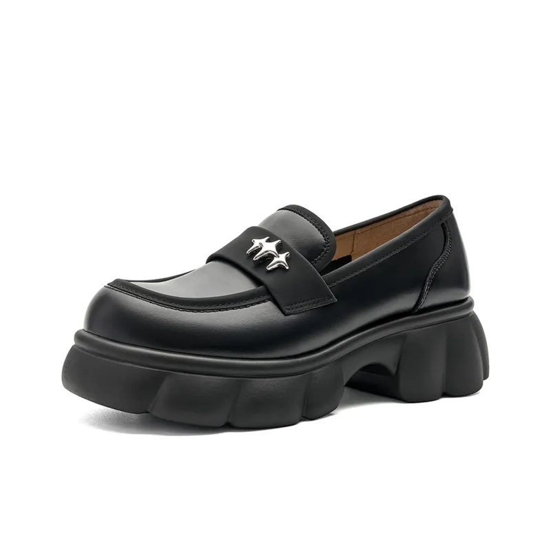EBLAN Loafers Women's Black-1