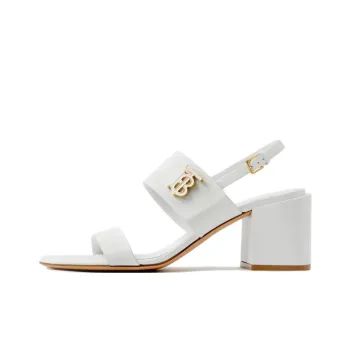 Burberry Stylish Sandal 6.5cm Women's White