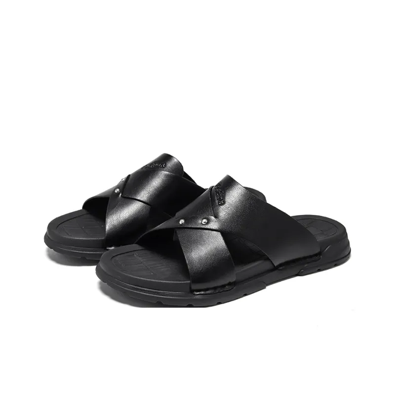 Beidouniao Slide Slippers Men's-1