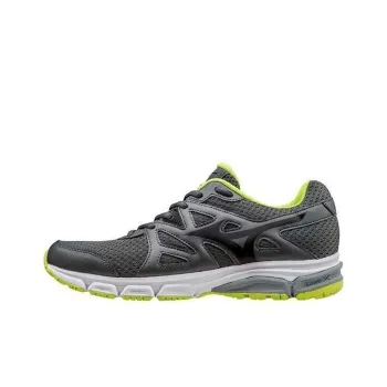 Mizuno Synchro Md Cushioning Anti-Slip And Wear-Resistant Low-Top Running Shoes Gray Green