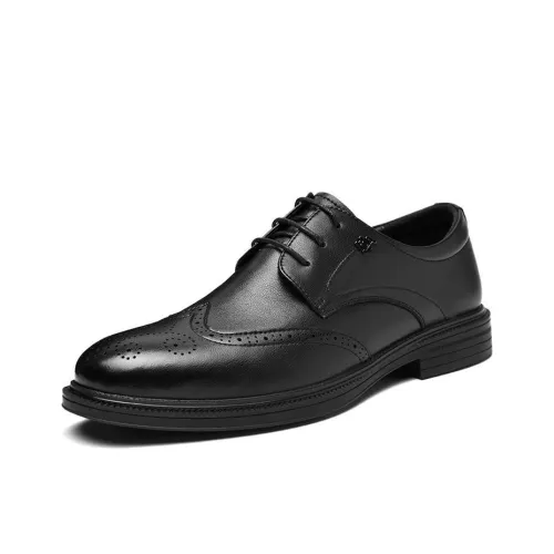 HLA Dress Shoes Men Low-Top