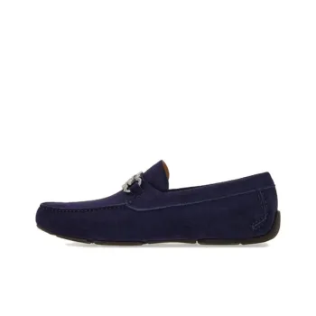 Ferragamo Loafers Men Blue