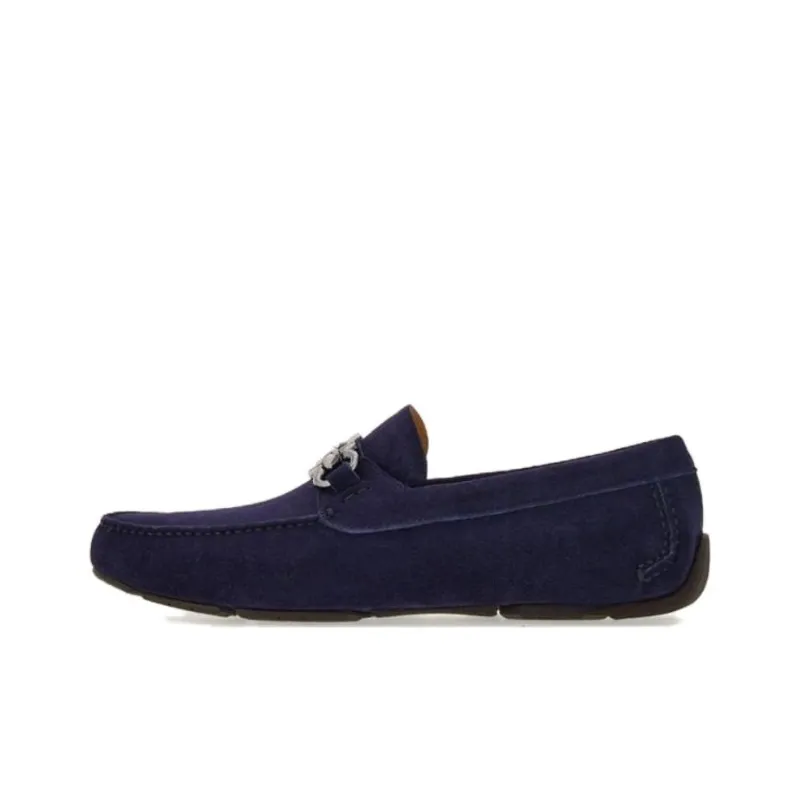 Ferragamo Loafers Men Blue-0