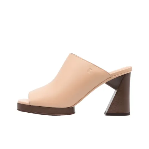 TOD'S Sculpted-heel Platform Mules