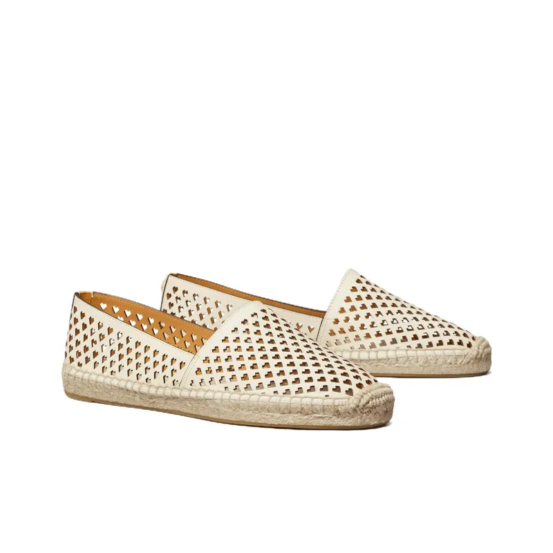 TORY BURCH Espadrilles Women's Ivory White-2