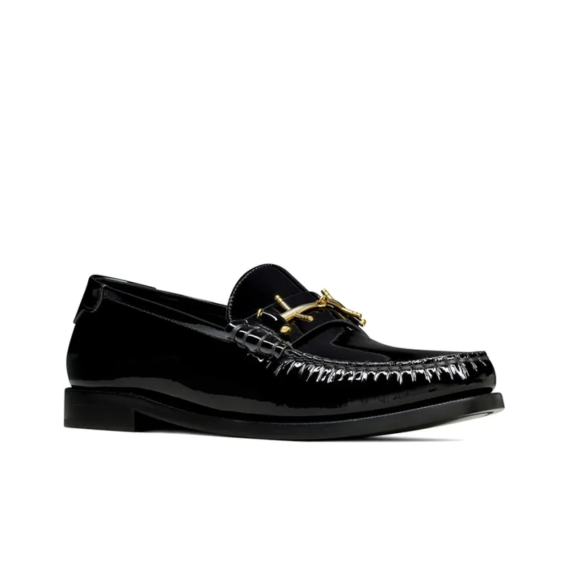 SAINT LAURENT Le Loafer Penny Slippers-2
