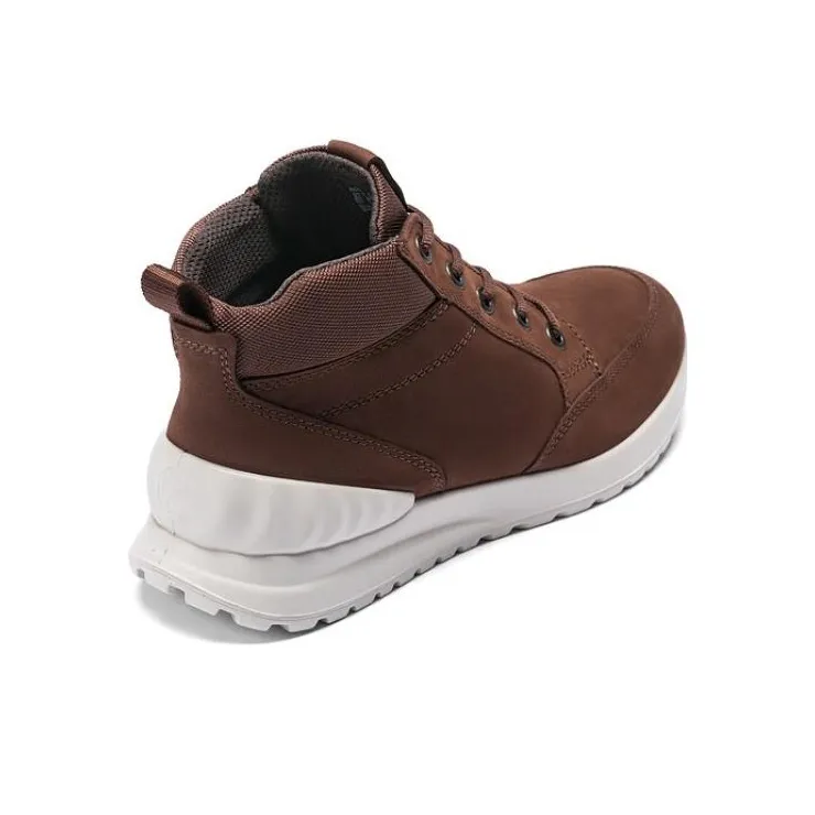 Ecco Elegant Light Collection Mid Top Chunky Sneakers Men's Terracotta-3