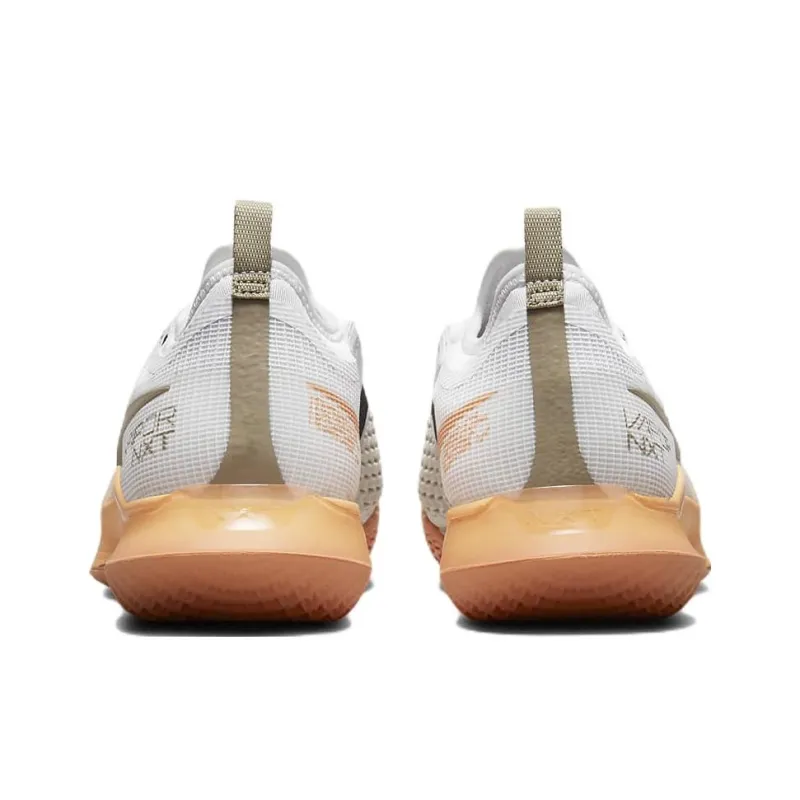 Nike Court React Vapor Nxt White Apricot-4
