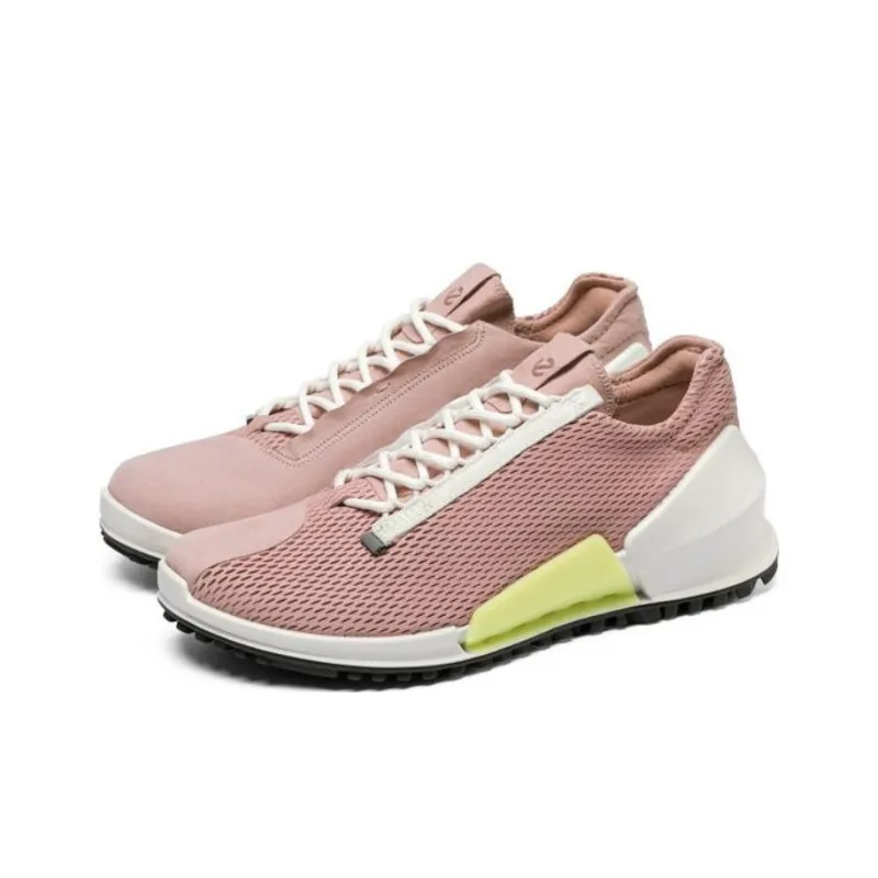 Ecco Breathable Low Top Sports Casual Shoes Women's Tuscany Pink-2