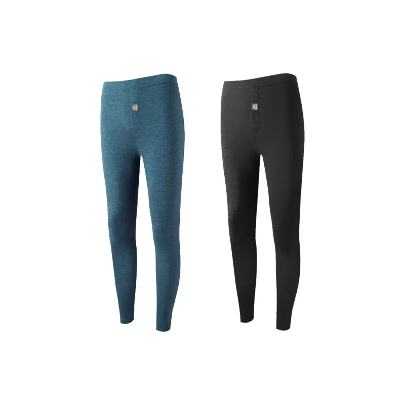 H YXIANG Thermal Pants Men's 2 Pack-8