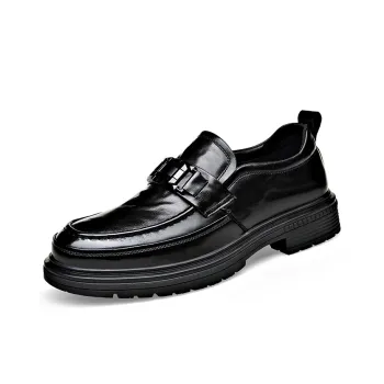 YEDANI Loafers Men Low Top Black