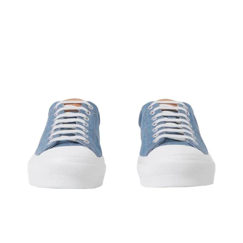 Burberry Stylish Skateboarding Shoes Men's Blue-2