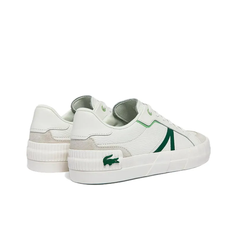 LACOSTE Low Top Skateboard Shoes Men's White-2