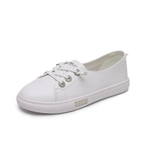 Help Casual Single Shoes Women's White