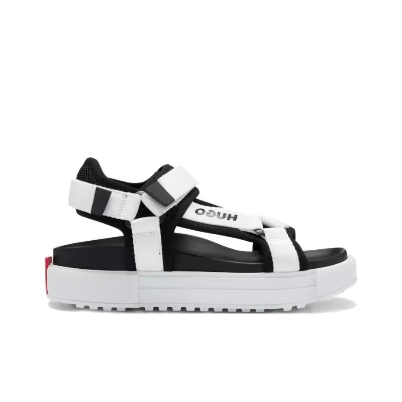 HUGO BOSS One Strap Sandals Men's White-1