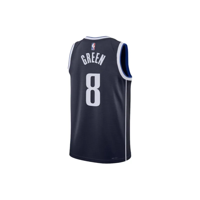 NBA x Jordan Statement Swingman Basketball Jerseys Dallas Mavericks Unisex Marine Blue-1