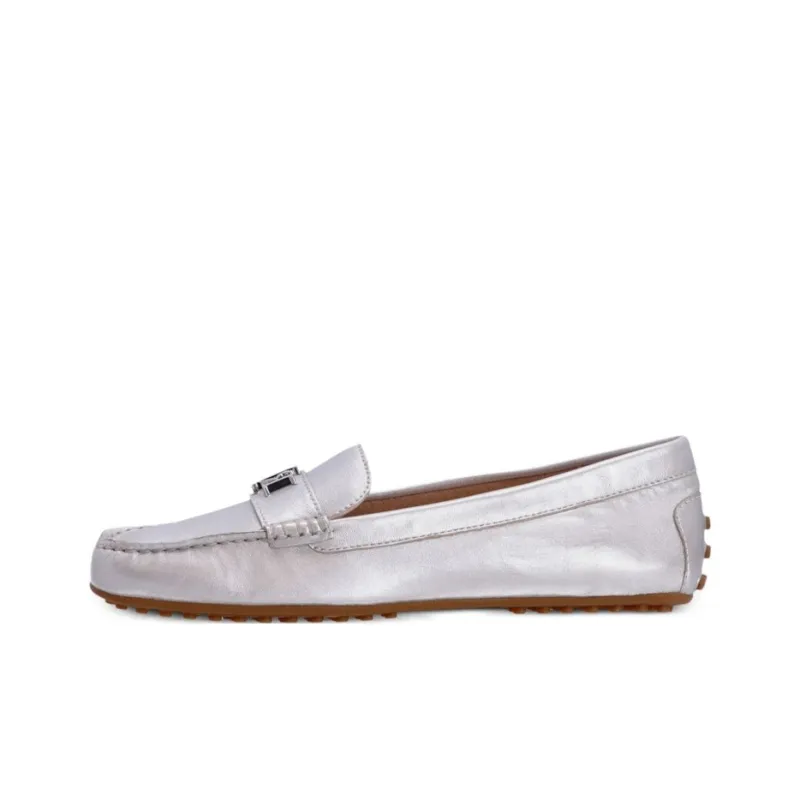 Lauren Ralph Lauren Logo-plaque Leather Loafers-0