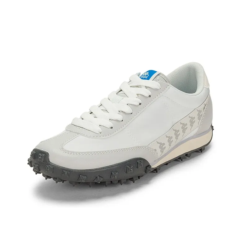Kappa Anti Slip Wear Resistant Low Top Casual Running Shoes Unisex Glacier Gray-1