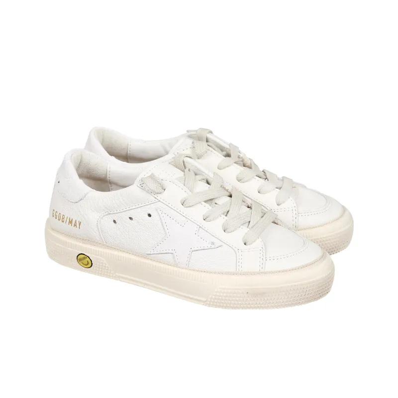 Golden Goose Kids Star patch Leather Sneakers-2
